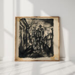 dvaja tulaci 1 1924 1927 konstantin bauer high quality print