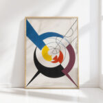 dynamic construction penetration of spirals and diagonals 1942 sophie taeuber arp high quality print