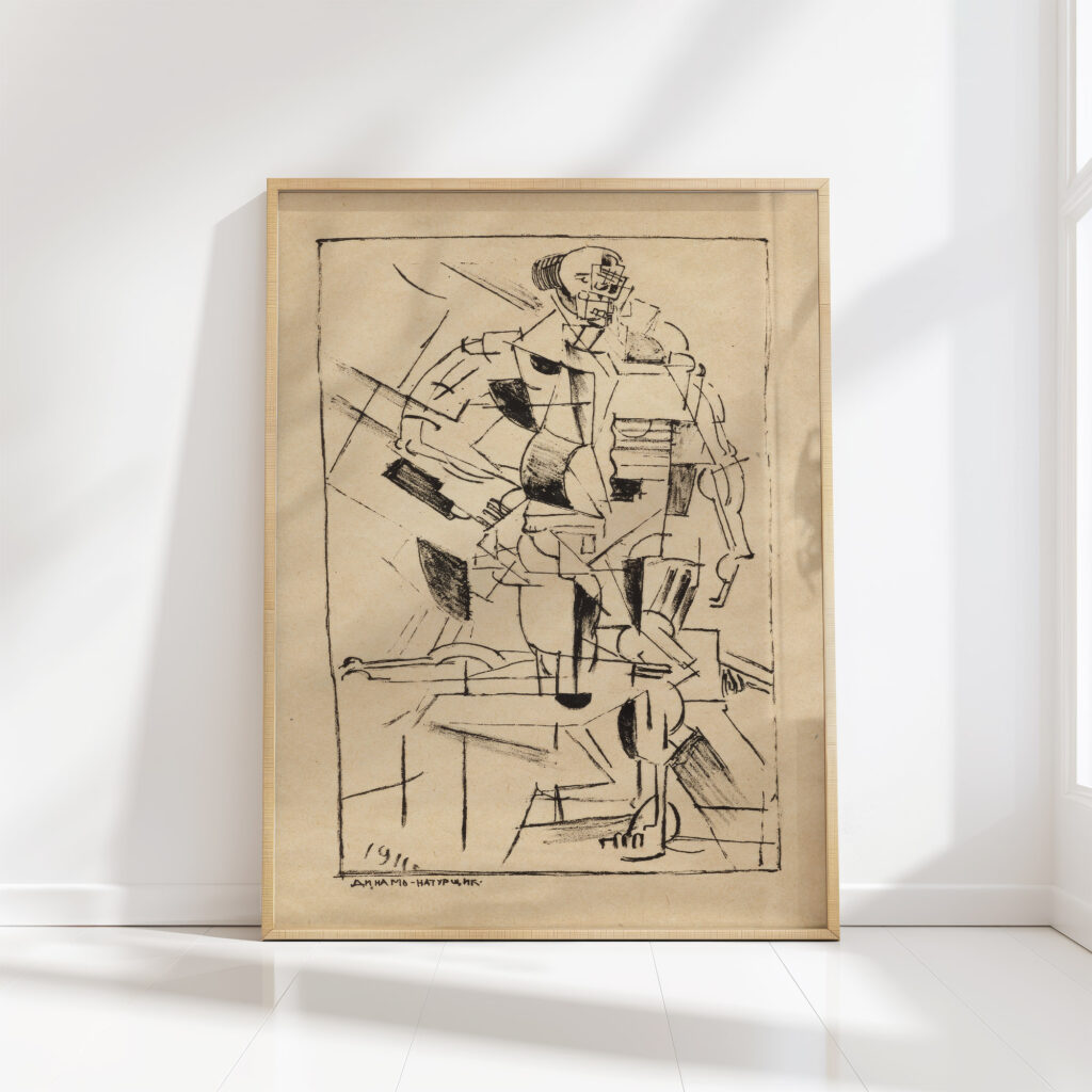 dynamic model 1919 kazimir malevich high quality print