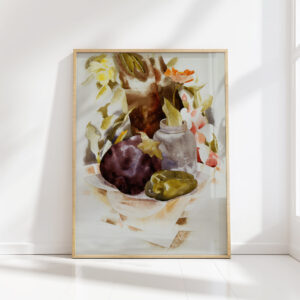 eggplant and green pepper 1925 charles demuth high quality print