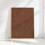 elegant floral foliage art print for home decor