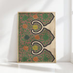 elegant floral print with intricate patterns for walls