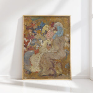 elegant people at the woods louis valtat high quality print