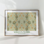 elegant vintage floral artwork print for wall decor