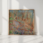 elm forest in spring ca 1923 edvard munch high quality print