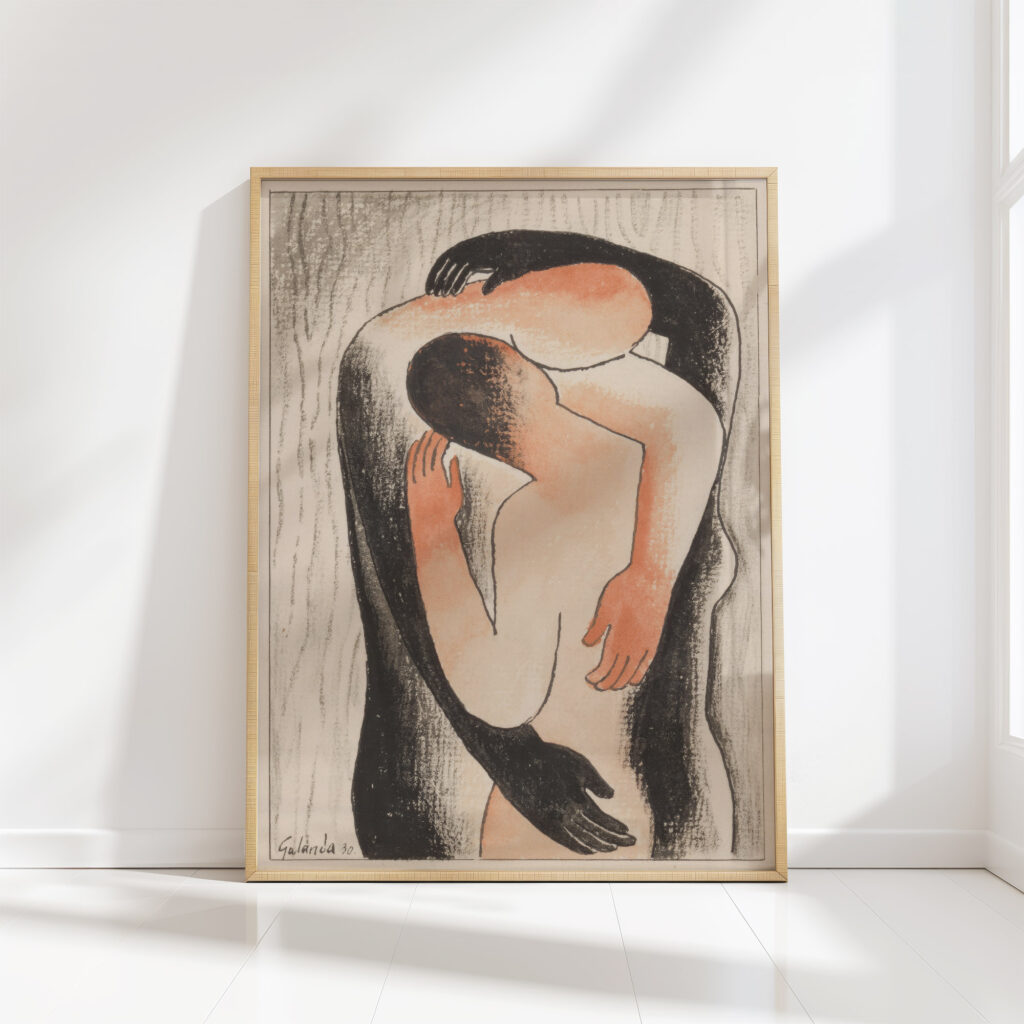 embrace 1930 mikulas galanda high quality print