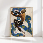 ensemble de 2 ouvrages consacres a lartiste 1913 leon bakst high quality print