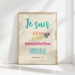ephesians 17 french bible christian affirmation print
