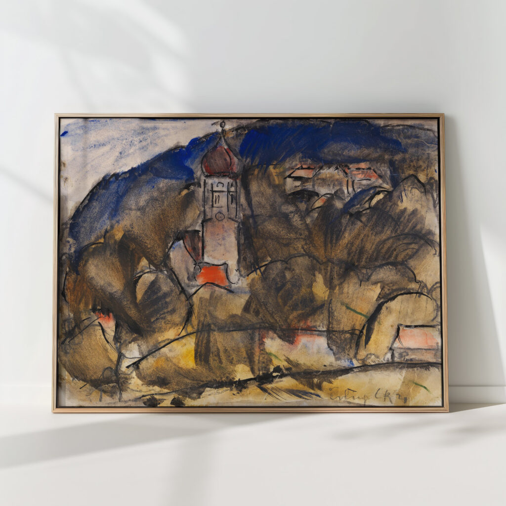 erling 1920 christian rohlfs high quality print