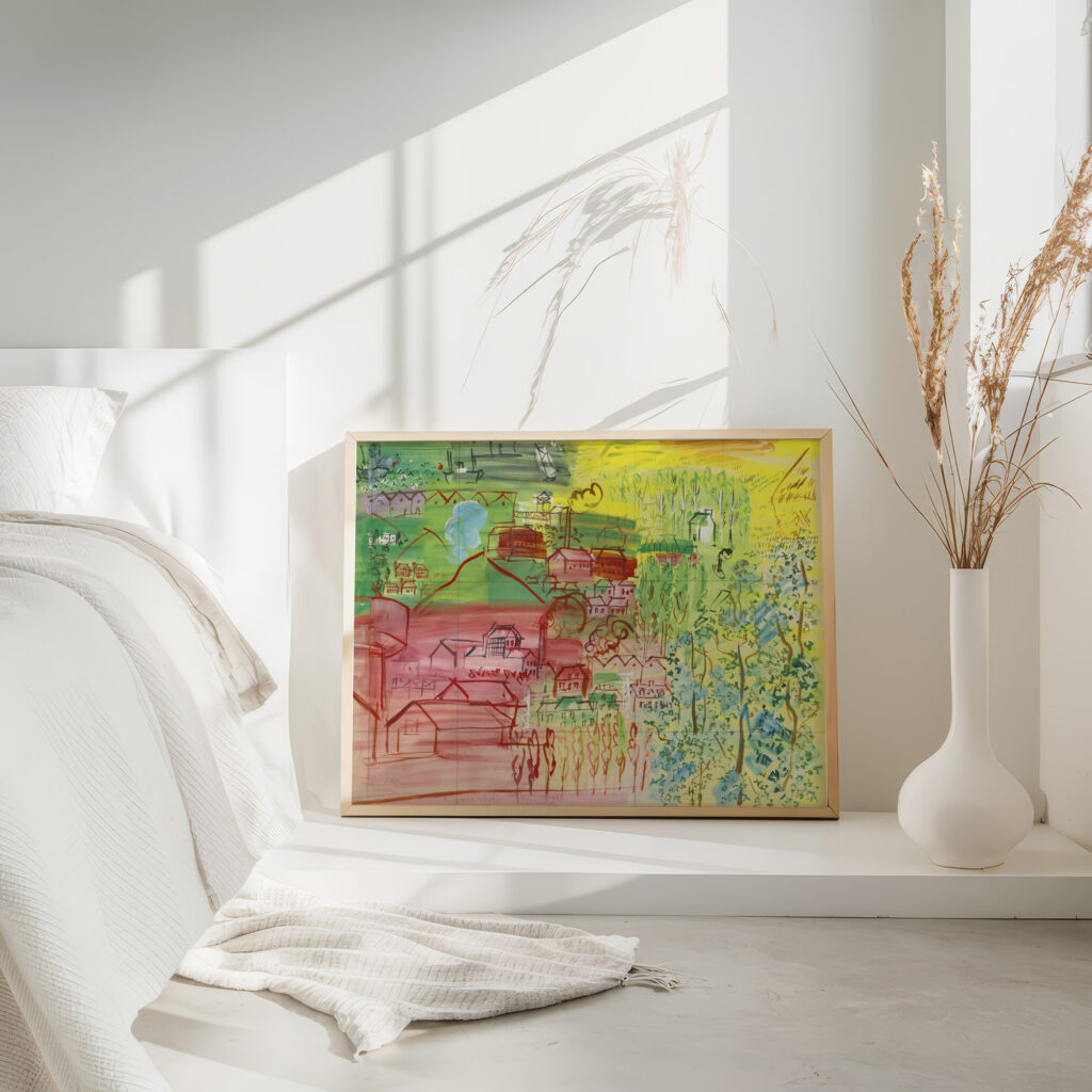 etude pour la fee electricite Raoul Dufy 4 mockup