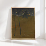 evening bell vojtech preissig high quality print