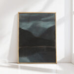 evening in strbske pleso 1934 zolo palugyay high quality print