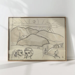 evening romance 1938 karl wiener high quality print