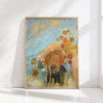 evocation of roussel c 1912 odilon redon high quality print