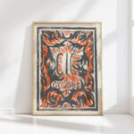 ex libris of carel lion cachet 1 1932 carel adolph lion cachet high quality print