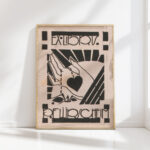 ex libris of p flurscheim 1906 reijer stolk high quality print