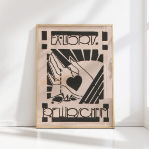 ex libris of p flurscheim 1906 reijer stolk high quality print