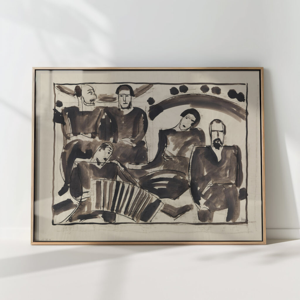 familie babberger 1917 1920 august babberger high quality print
