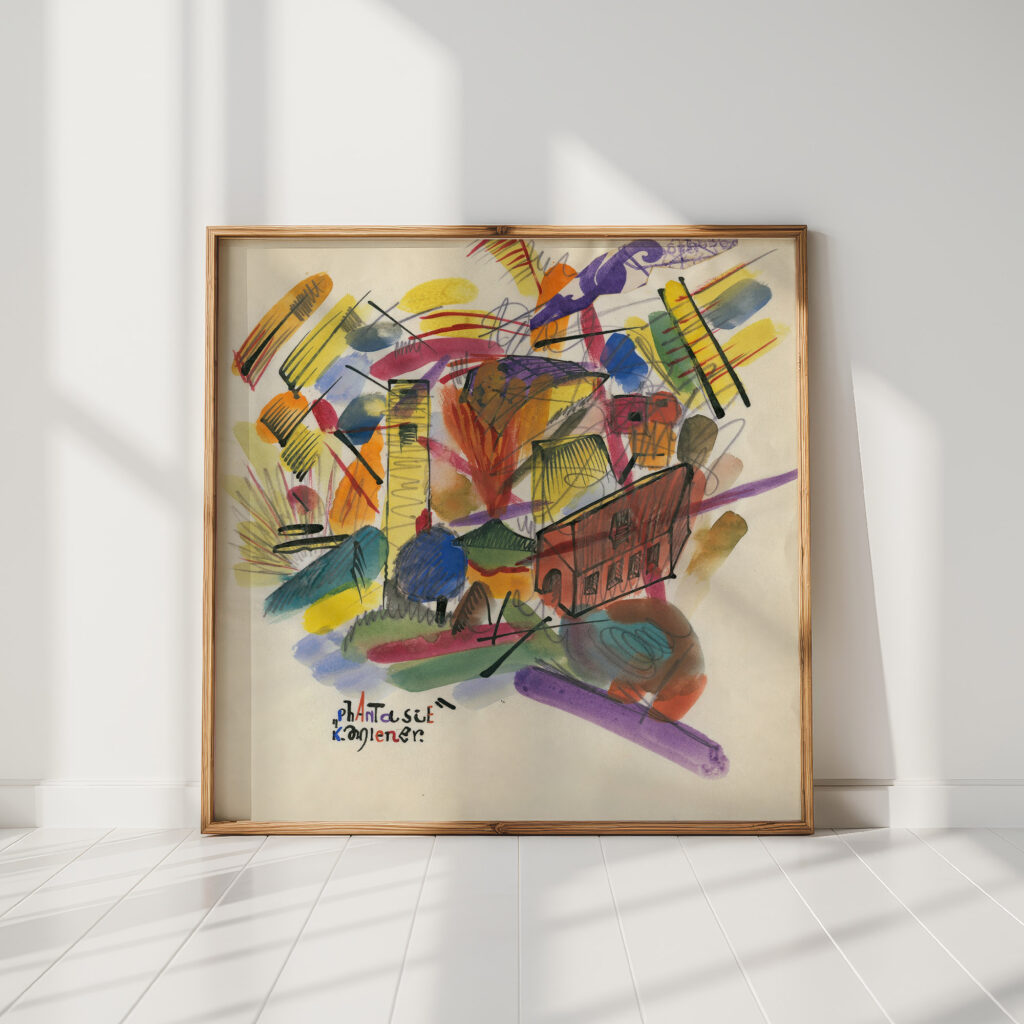 fantasy around 1921 karl wiener high quality print