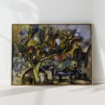 farm piece evening 1936 frances hodgkins high quality print