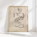 female dancing figure 1910 1915 henri gaudier brzeska high quality print