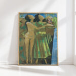 festival of youth 2 women august babberger high quality print