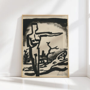 figural composition 1926 konstantin bauer high quality print