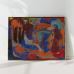 figural composition 2 1930 adolf holzel high quality print