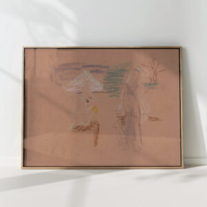 figural sketch 1935 1944 arnold peter weisz kubincan high quality print