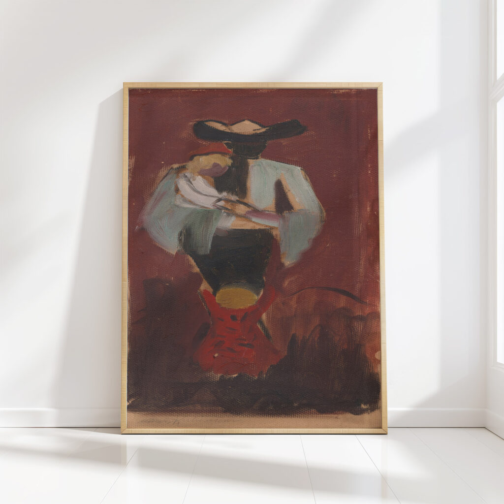 figural study 1935 arnold peter weisz kubincan high quality print