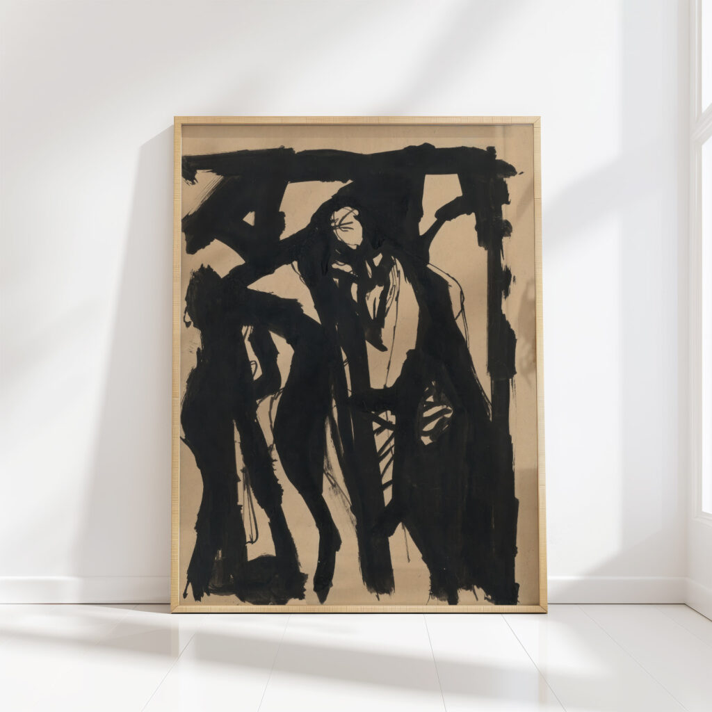 figural study jan novak high quality print