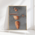 figure on grey ground 1928 oskar schlemmer high quality print