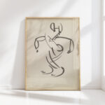 figure study 1 1910 1915 henri gaudier brzeska high quality print