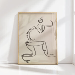 figure study 3 1910 1915 henri gaudier brzeska high quality print