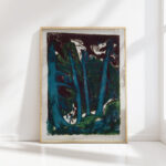 fir trees 1918 ernst ludwig kirchner high quality print