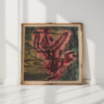 fire clown i fire clown 1921 paul klee high quality print