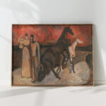 fire refugees 1938 cyprian majernik high quality print