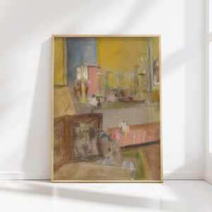 fireplace corner in les clayes circa 1932 35 edouard vuillard high quality print