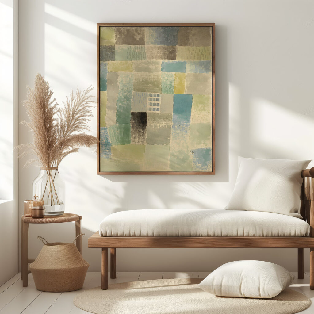 first house of a settlement 1926 Paul Klee 5 mockup
