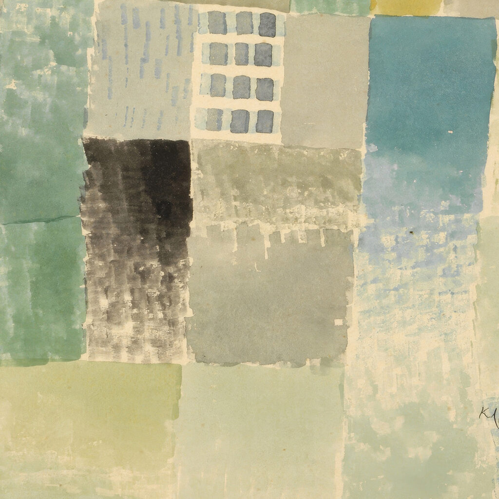 first house of a settlement 1926 Paul Klee 8 mockup
