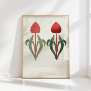 flat and uniform application of colours at a and gradated effect of the same colours used with a full brush at b 1912 james ward high quality print