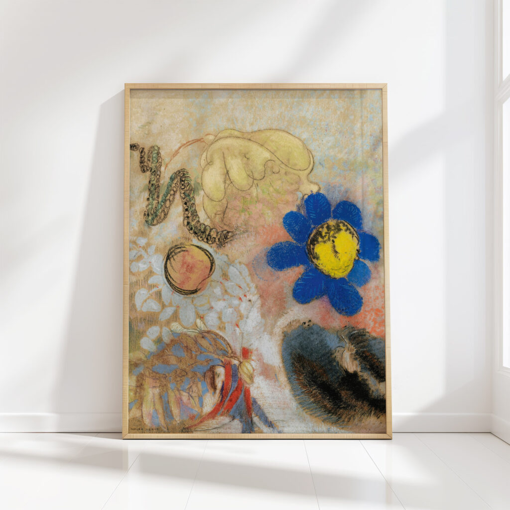 flora underwater odilon redon high quality print