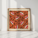 floral design for printed textile 1 1800 1818 unknown