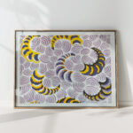 floral design for printed textile pl xxviii 1800 1818 unknown