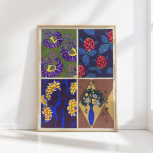 floral designs new colors pl02 1925 emile allain seguy high quality print