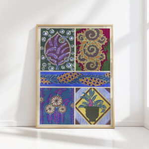 floral designs new colors pl05 1925 emile allain seguy high quality print