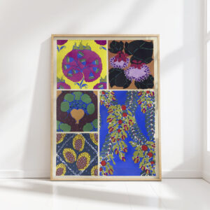 floral designs new colors pl07 1925 emile allain seguy high quality print