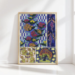 floral designs new colors pl08 1925 emile allain seguy high quality print