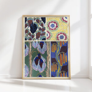 floral designs new colors pl09 1925 emile allain seguy high quality print