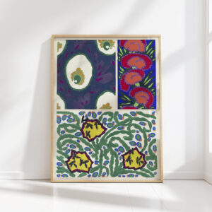 floral designs new colors pl10 1925 emile allain seguy high quality print